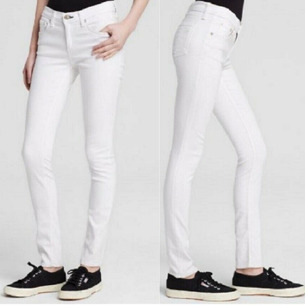 Rag & Bone White Skinny Jeans/Pants SZ 26